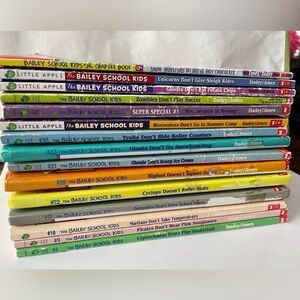 The Adventures of The Bailey School Kids Books, Lot of 15, Hard and Soft Cover